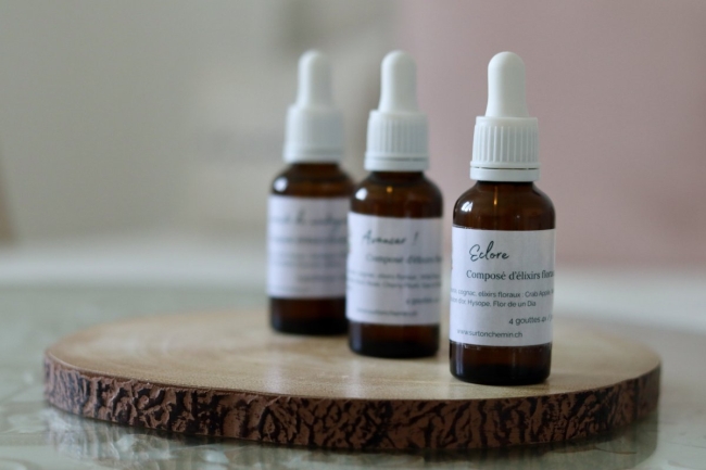 Composé d'élixirs floraux personnalisé - Adulte